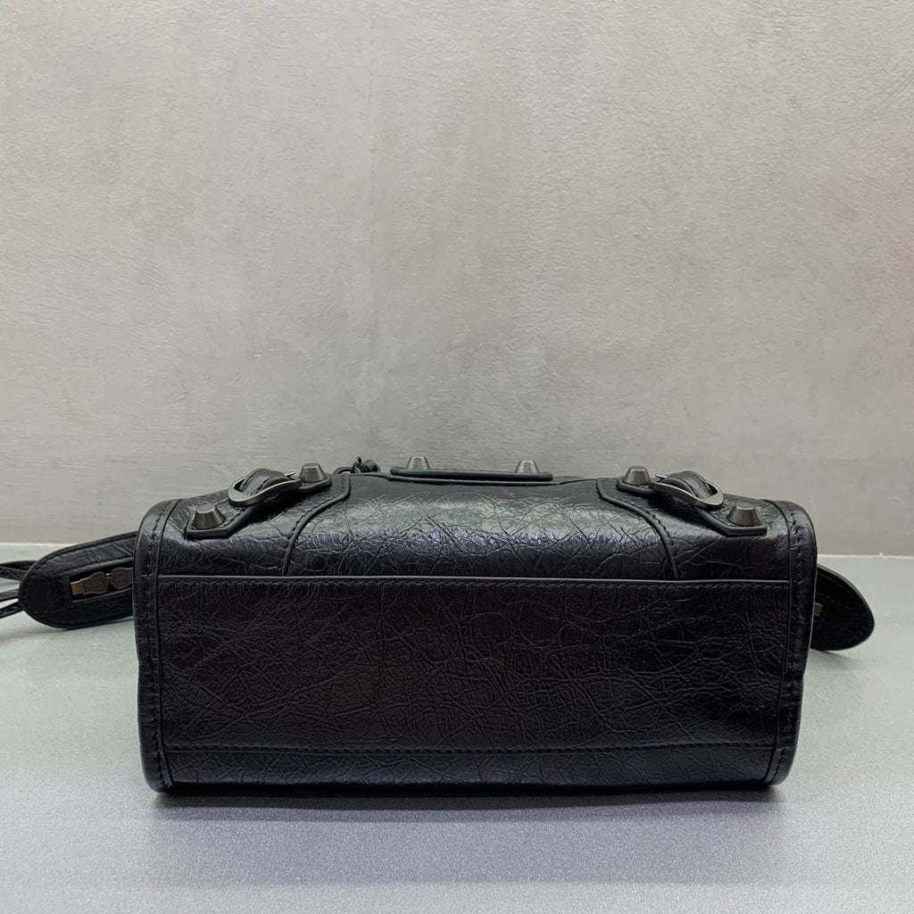 Bolsa Balenciaga Le City Mini 23x10x16cm preta