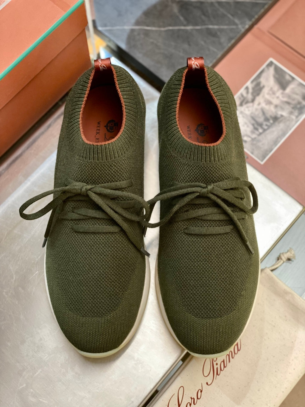 Loro Piana 360 Flexy Walk Verde