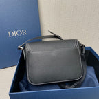 Bag Dior Saddle Messenger Pequena Preto 23x18x6CM