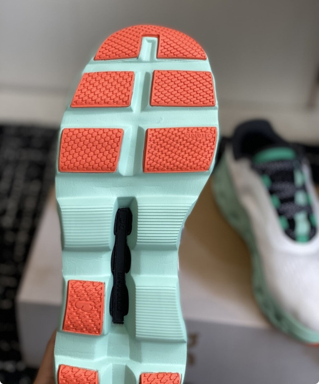 Tênis On Running Cloudmonster Branco/Verde