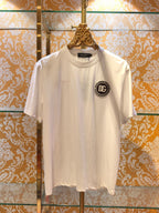 Camiseta Dolce & Gabbana D&G com aplicação de logotipo Branca