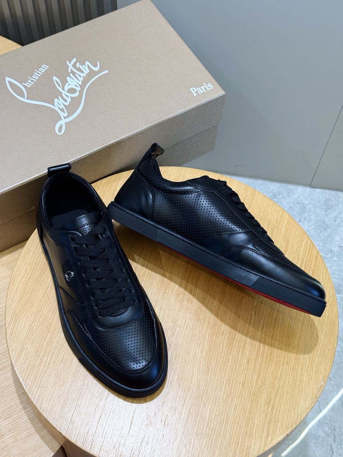 C. Louboutin Tênis Tutti Rui preto