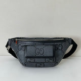 Bag Gucci GG Jumbo Pequena Cinza 28x18x8cm