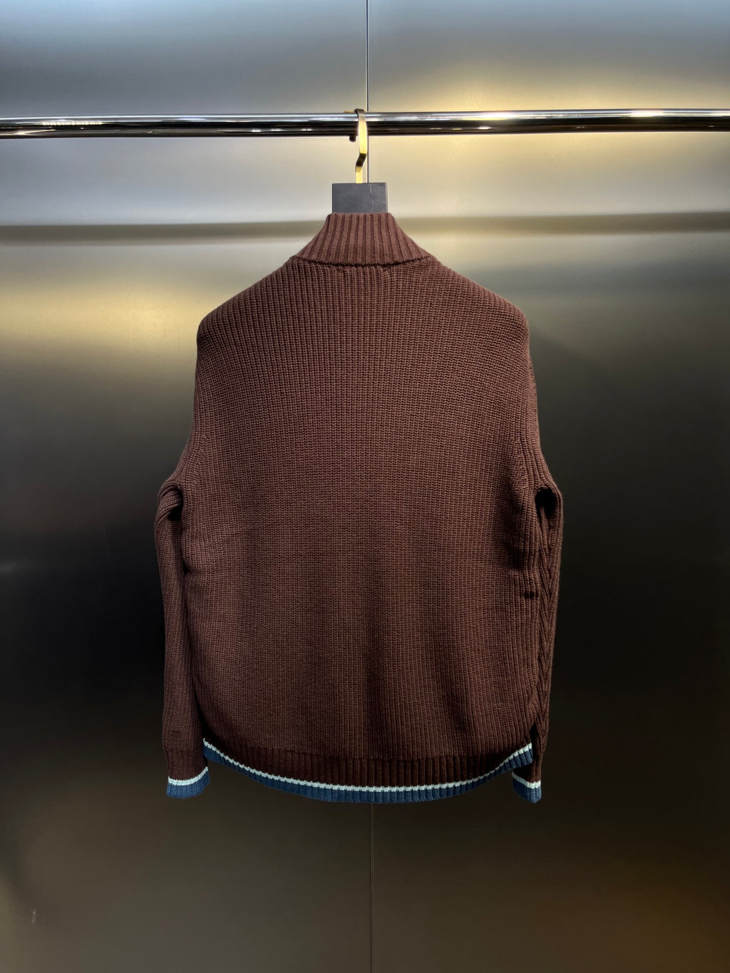 Moncler jaqueta cardigan acolchoada vinho