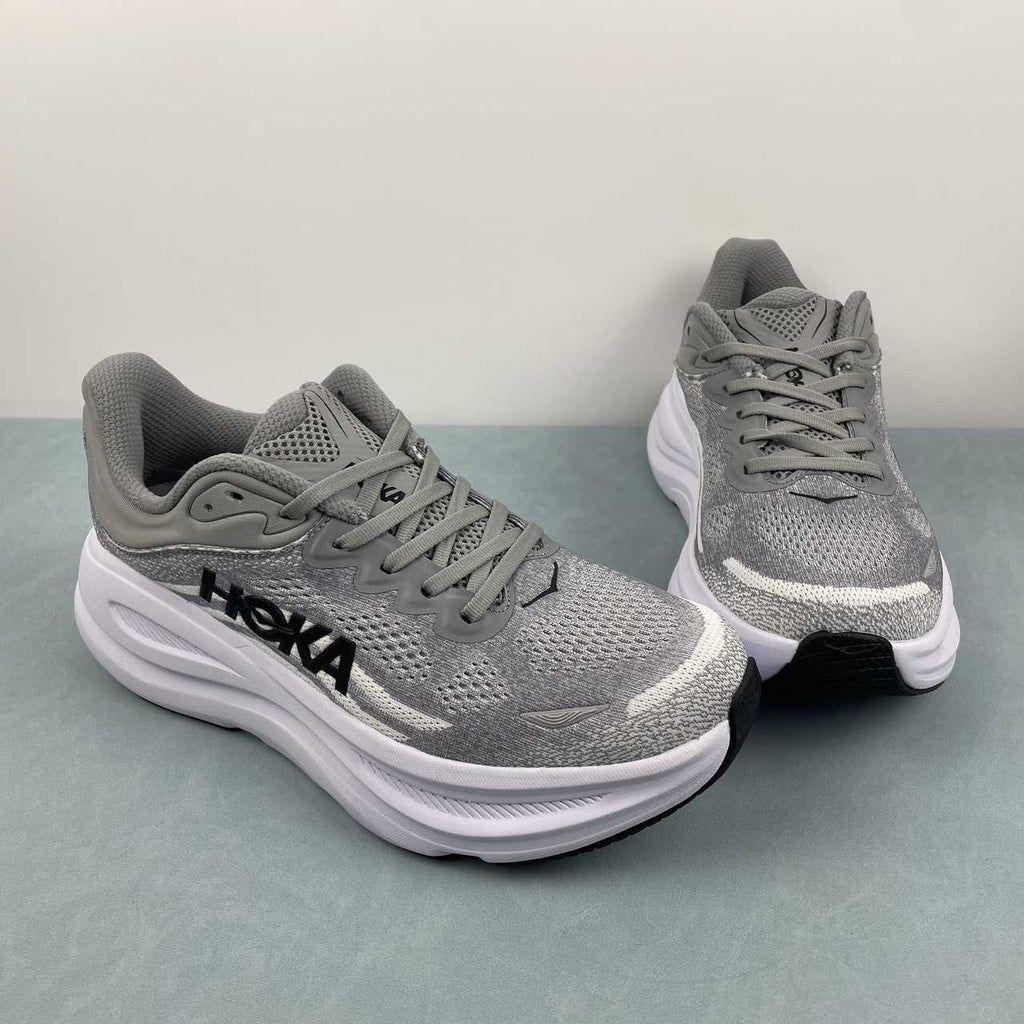 Tênis HOKA One One Bondi 9 Cinza