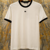 Camiseta Dolce & Gabbana D&G de algodão com bordado Branca