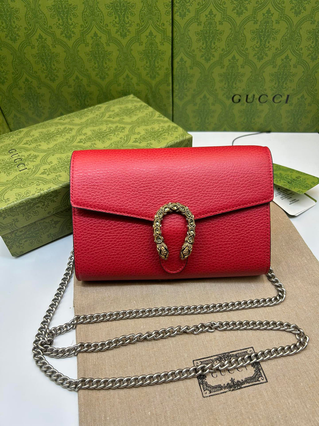 Bolsa Gucci Carteira Dionysus 20x13x6CM (4 cores)