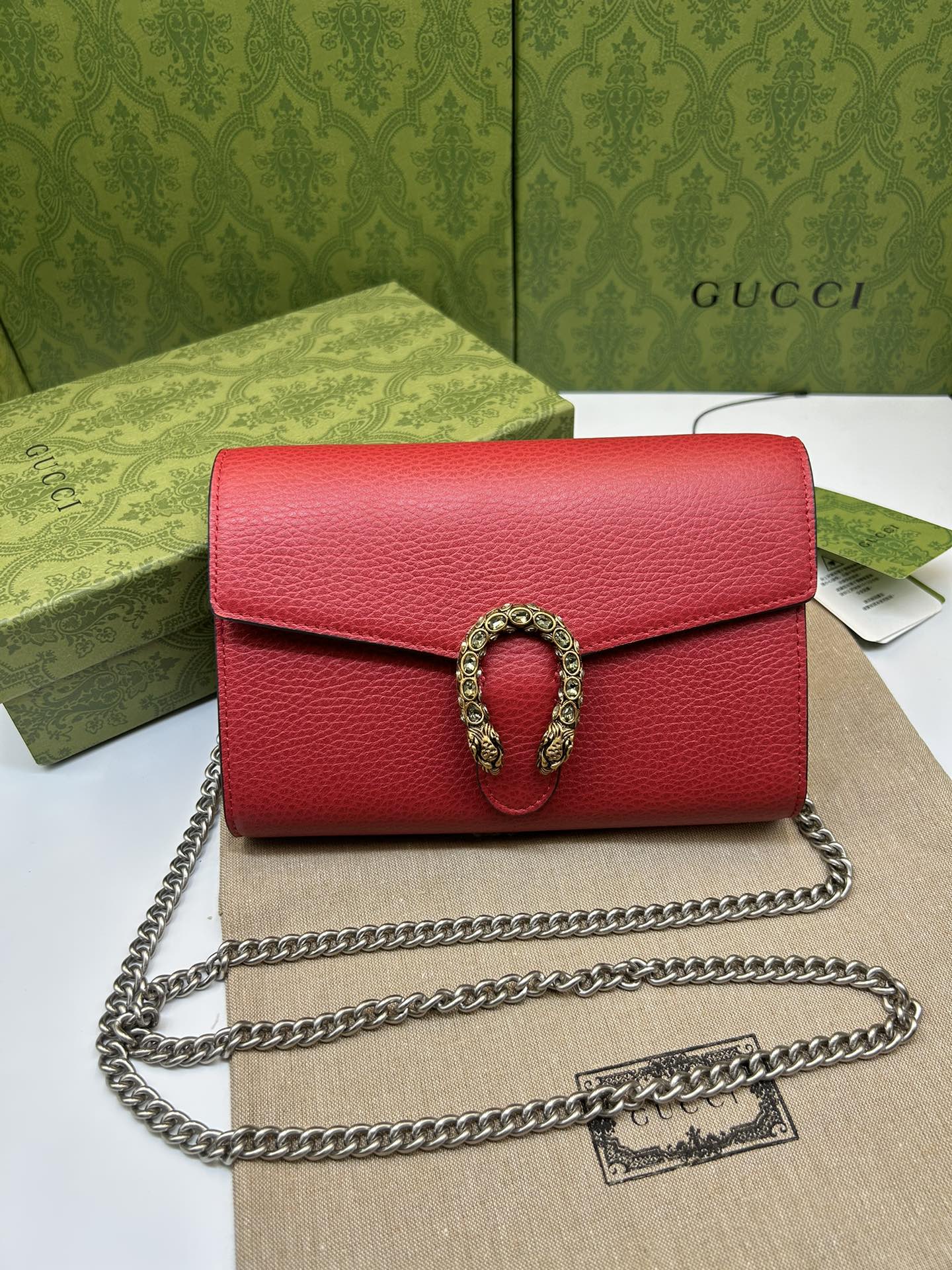 Bolsa Gucci Carteira Dionysus 20x13x6CM (4 cores)