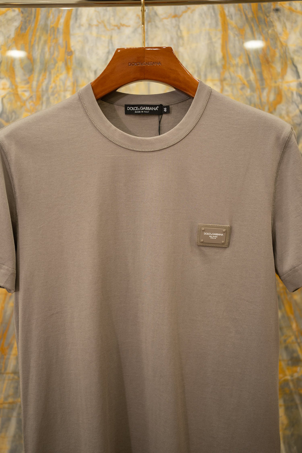 Camiseta Dolce & Gabbana D&G bege