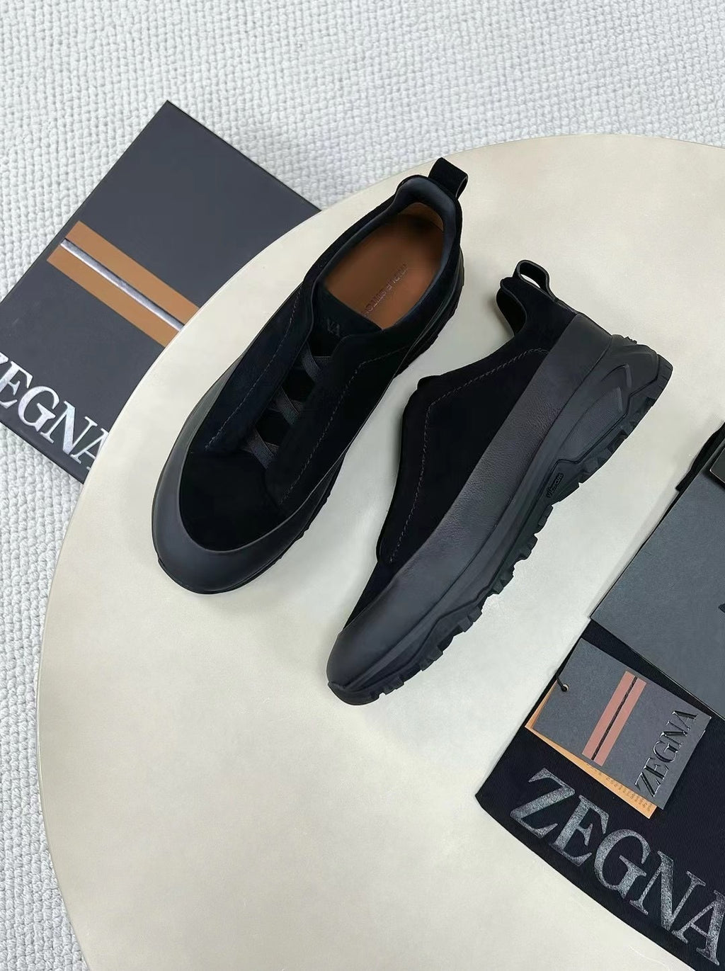 Zegna Triple Stitch Monte Preto