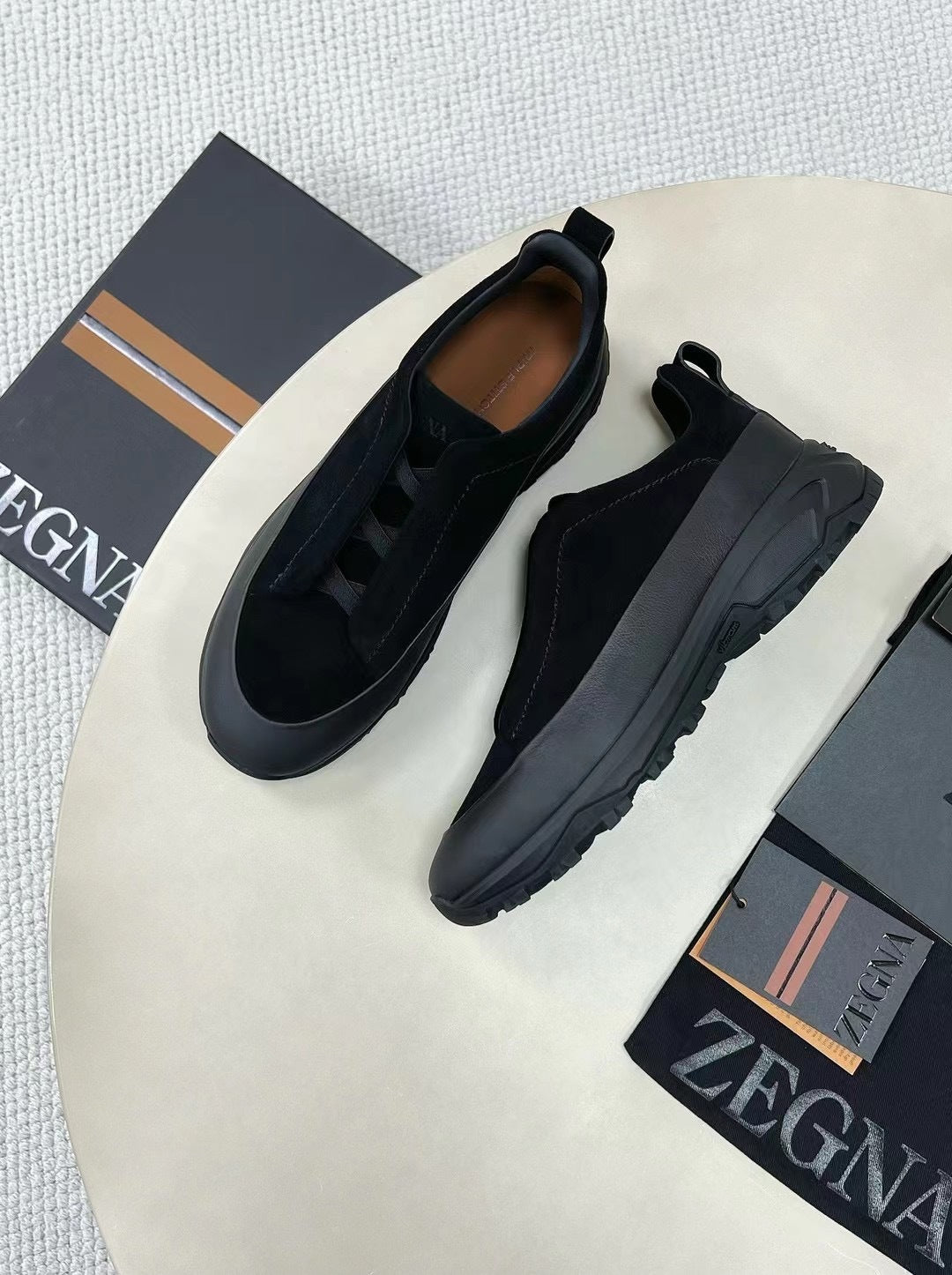 Zegna Triple Stitch Monte Preto