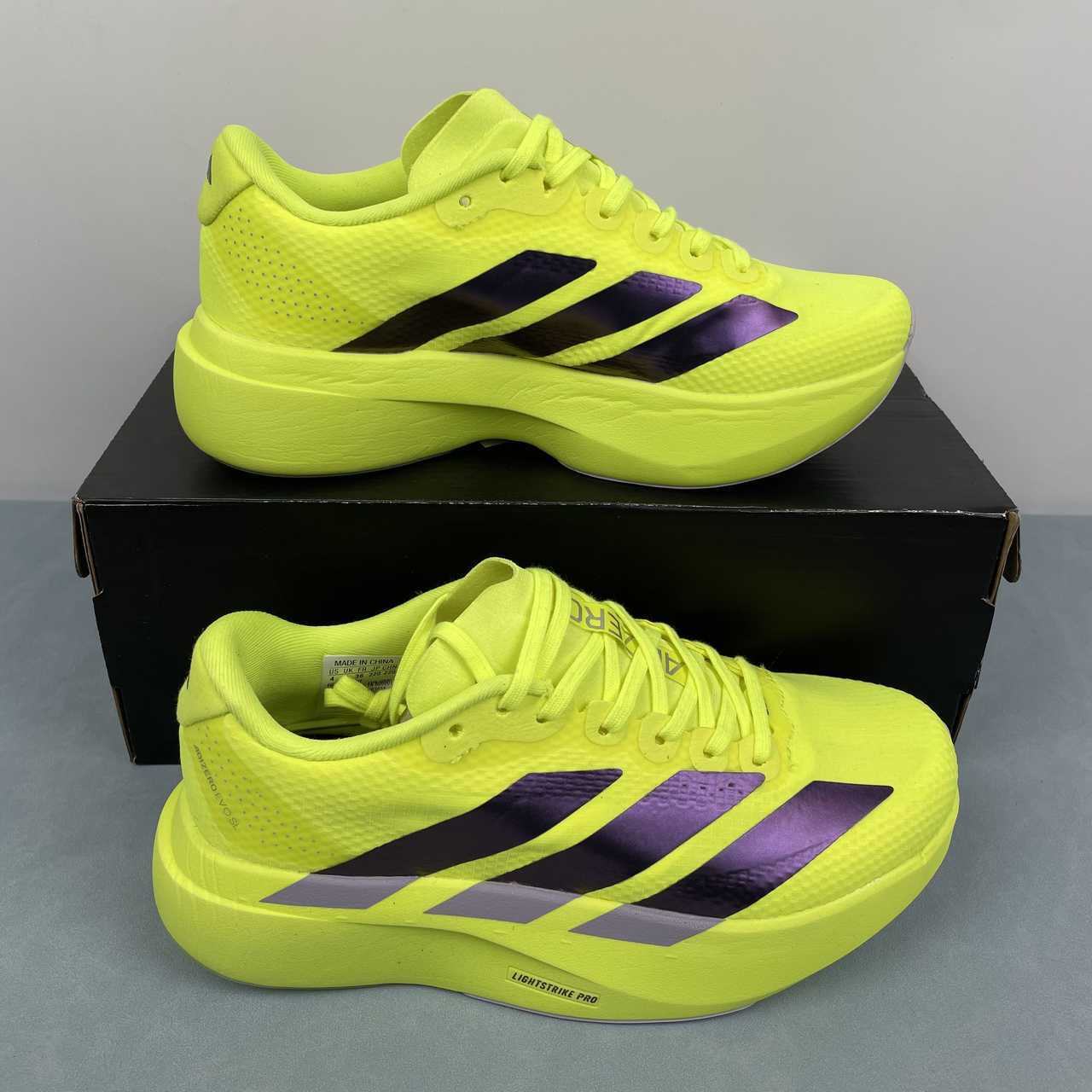Adizero Evo SL amarelo neon