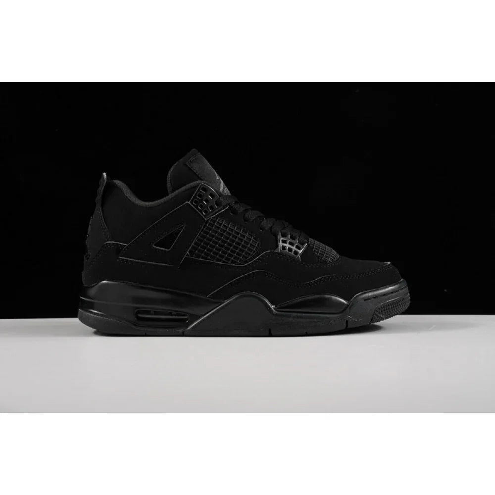 AIR JORDAN RETRO 4 BLACK CAT BLACK/BLACK