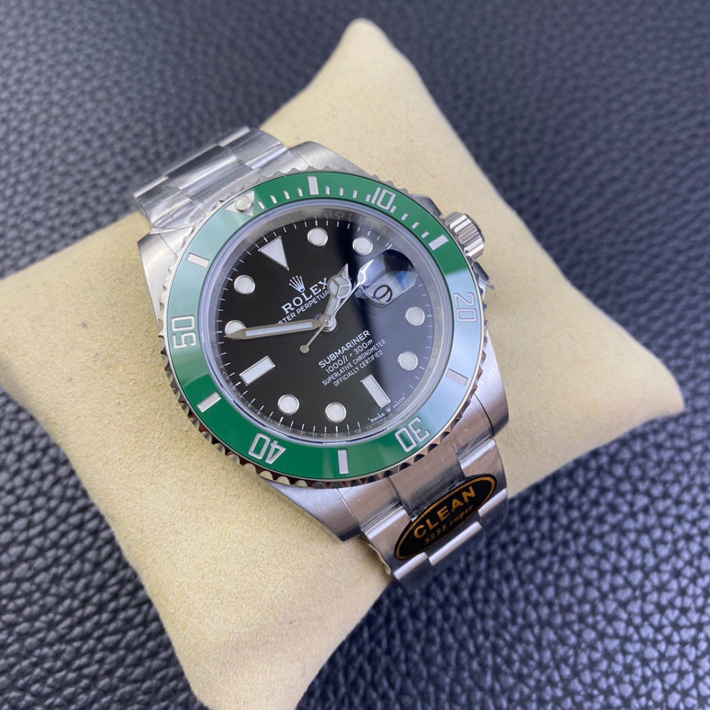 Rolex Submariner Preto/Verde