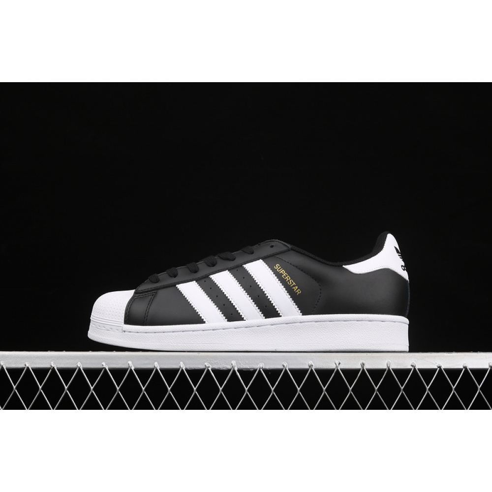 ADIDAS SUPERSTAR SHOES CORE BLACK/CLOUD WHITE