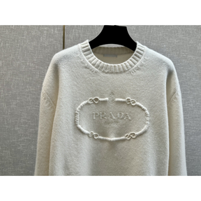 Moletom Prada com Logotipo Estampado na frente Off