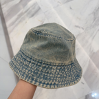 Chapéu Bucket Celine Triomphe Jeans Washed
