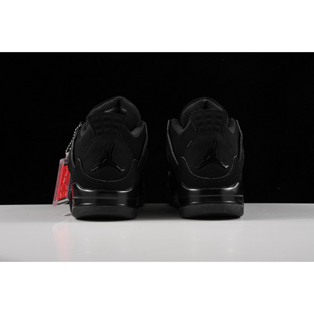 AIR JORDAN RETRO 4 BLACK CAT BLACK/BLACK