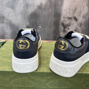 Tênis Gucci GG Supreme Azul/Cinza escuro