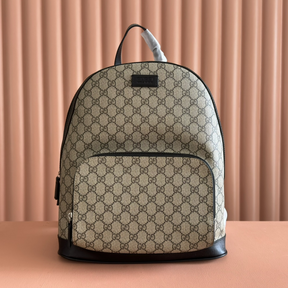 Mochila Gucci GG Supreme Eden Marrom 32x40x14.5cm