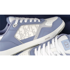 DIOR B27 LOW-TOP BLUE CALFSKIN