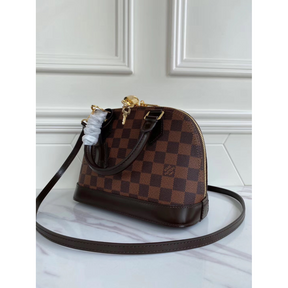 Bolsa Louis Vuitton LV Alma BB Canvas Damier Ébène