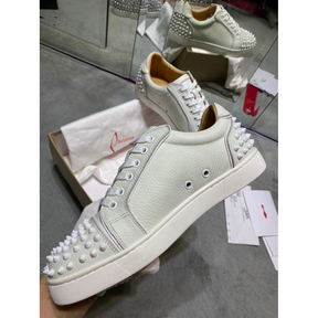 C. Louboutin Tênis Cano Baixo Branco