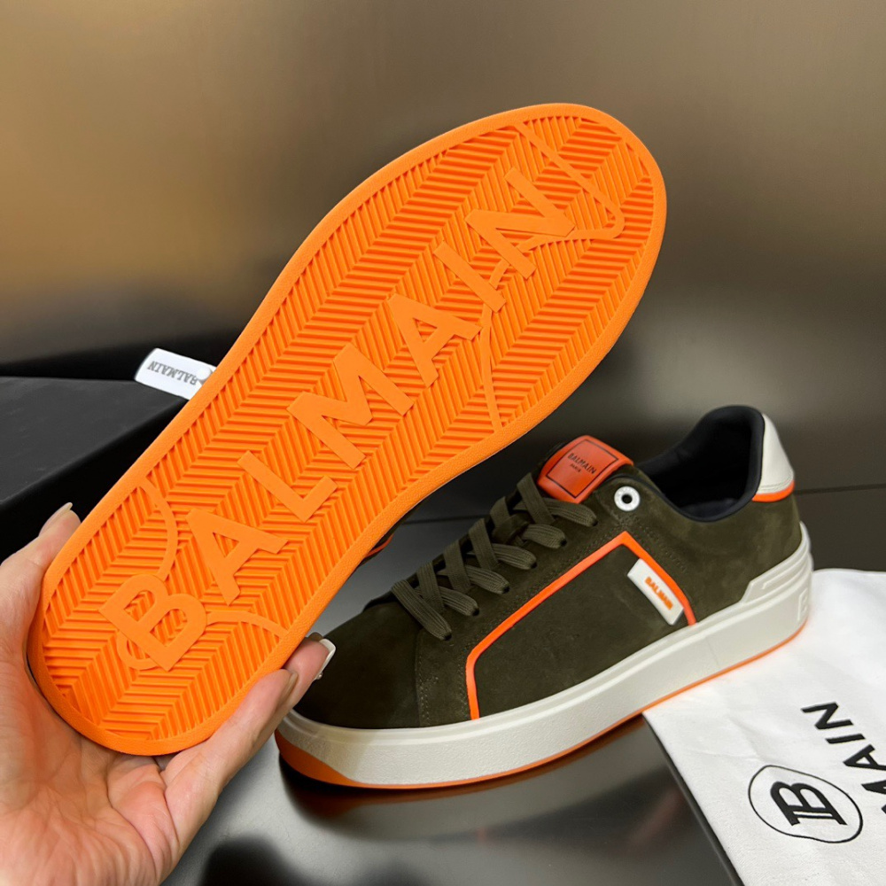 Balmain Cano Baixo Camurça