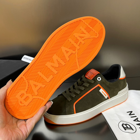 Balmain Cano Baixo Camurça