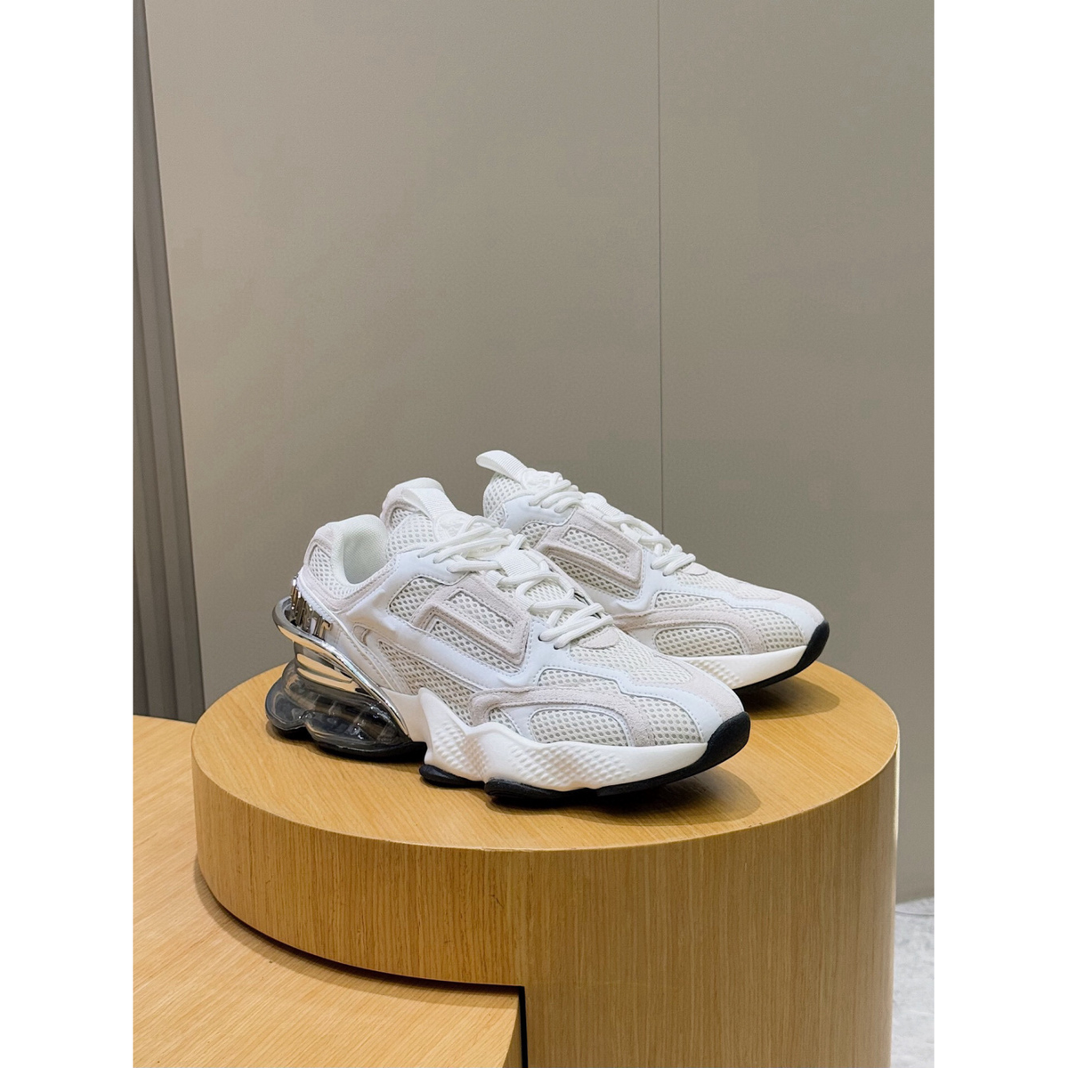 Philipp Plein Sport Tênis Runner PS Thunder Mix Branco