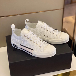Dior Tênis Cano Baixo Branco