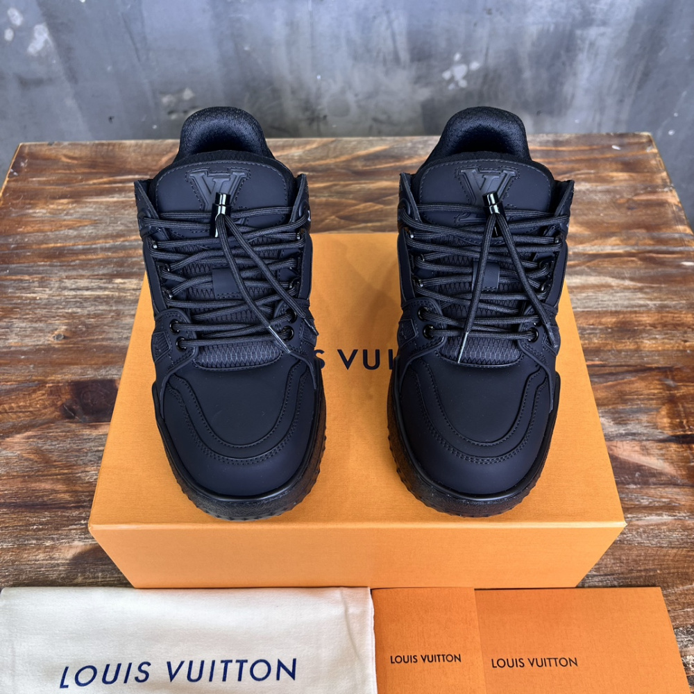 Louis Vuitton Tênis LV Trainer Snow Preto