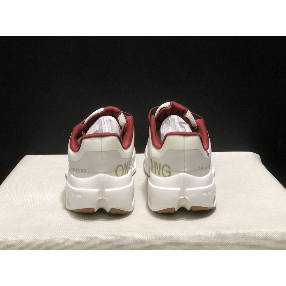 Tênis On Running Cloudsurfer Branco/Vermelho
