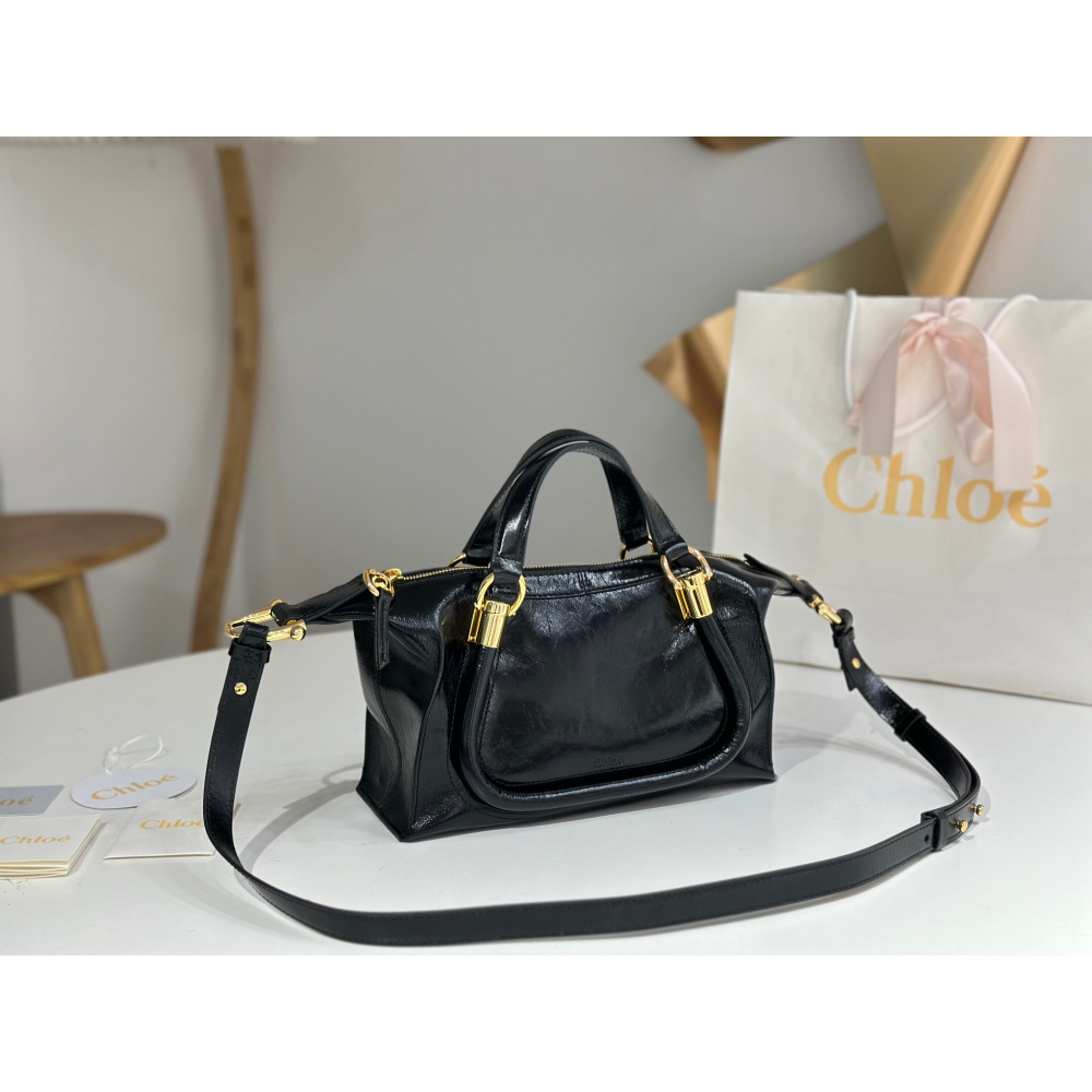 Bolsa Chloé Tote Paraty 24 Pequena 27x16x15cm (Preta e outras cores)