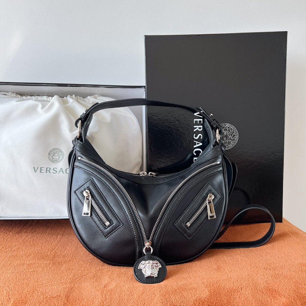 Bolsa Versace de Ombro Repeat Média  29x5x18cm (3 cores)