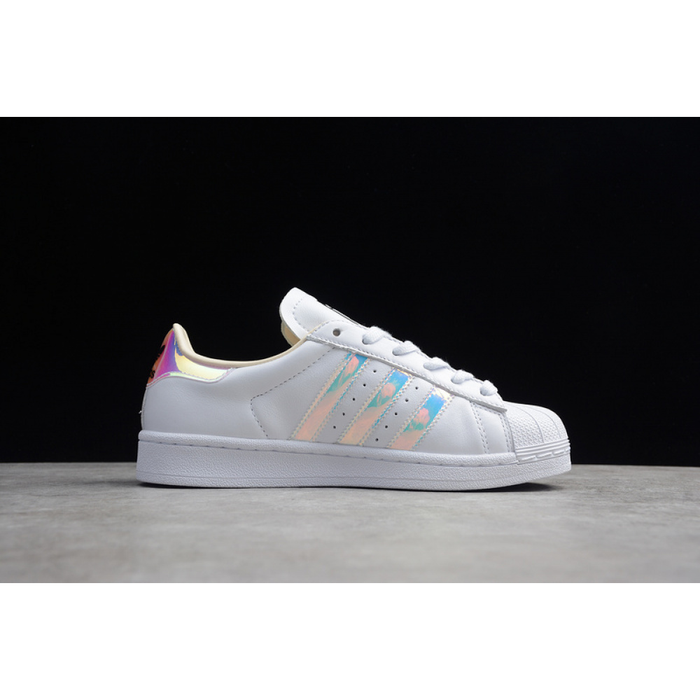 ADIDAS SUPERSTAR SHOES CLOUD WHITE/SILVER