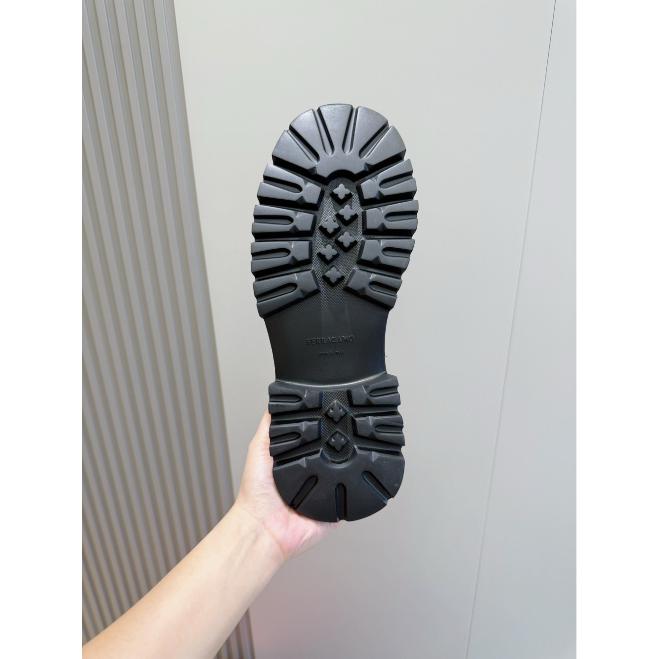 Salvatore Ferragamo Mocassim em Couro Marrom