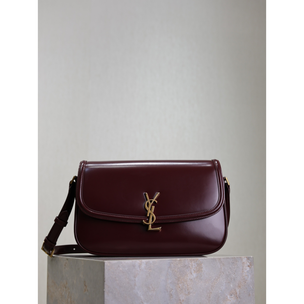 Bolsa Saint Laurent YSL Solferino Grande em Box 29×18×4-9cm (4 Cores variadas)