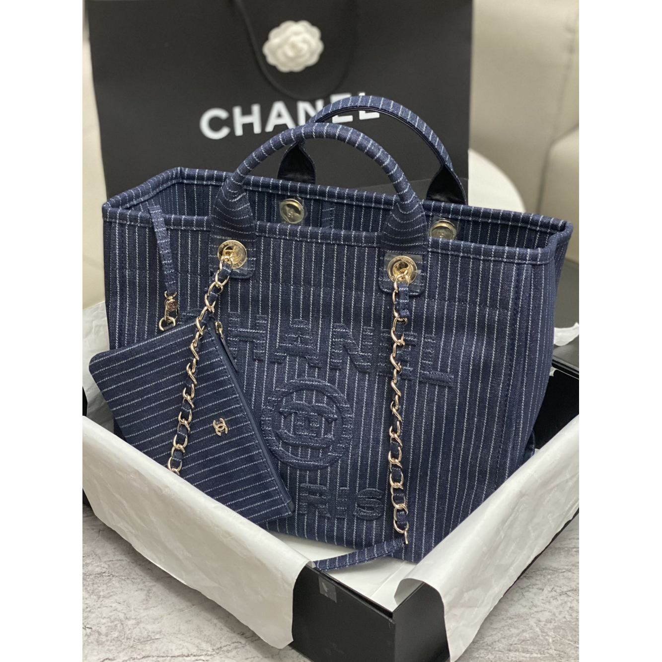 Bolsa Chanel 38X32X18CM