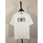 Camiseta de Algodão Balenciaga 3B# Branca