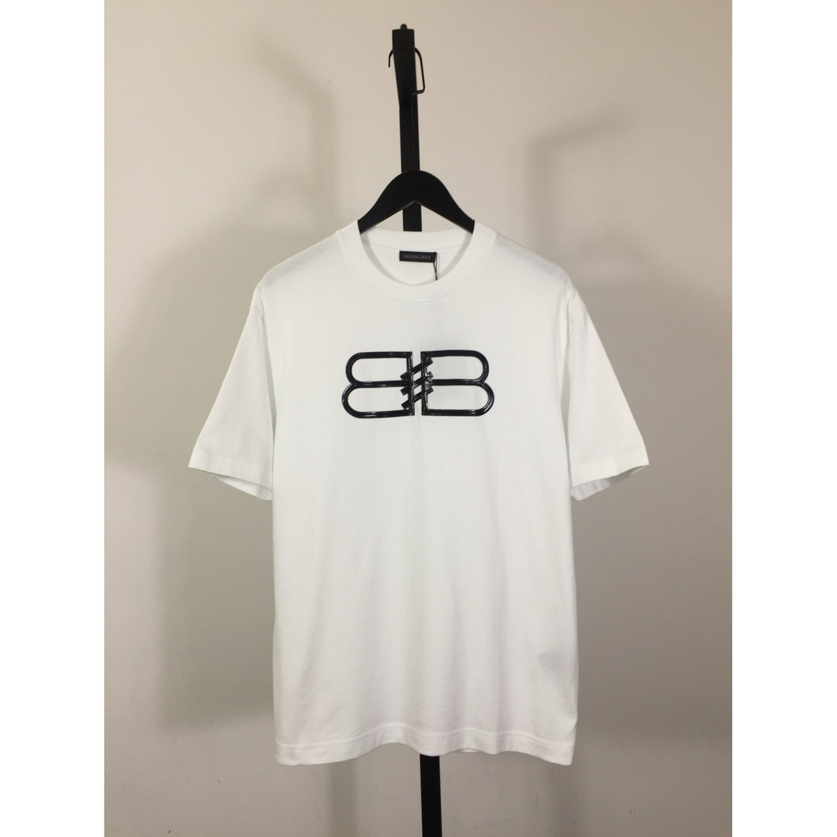 Camiseta de Algodão Balenciaga 3B# Branca