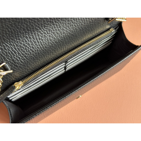 Bolsa Gucci Interlocking Woc 20x13x6cm (Preta, Cinza, Vermelha, Rosa)