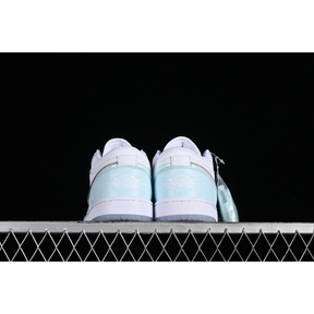 AIR JORDAN 1 LOW GLACIER BLUE/MULTI-COLOR