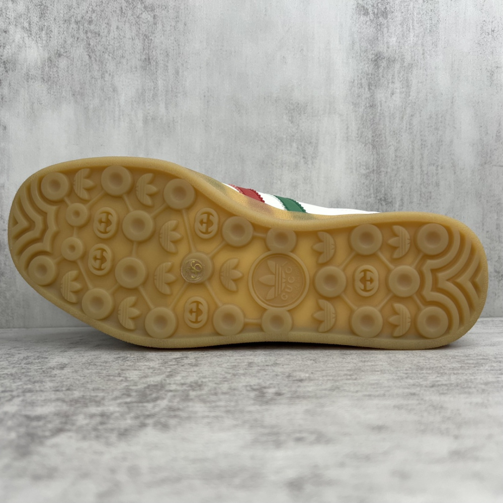 Tênis Gucci x Adidas Gazelle Verde/Vermelho/Branco