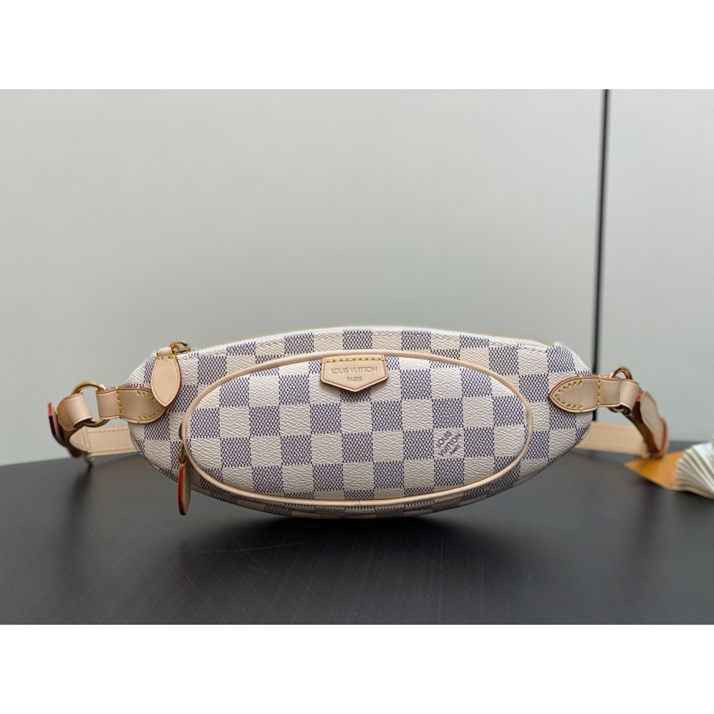 Bolsa Louis Vuitton Belt Bag Keepit Damier Azur 12x6x29cm