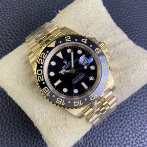 Rolex GMT Master II Dourado/Preto