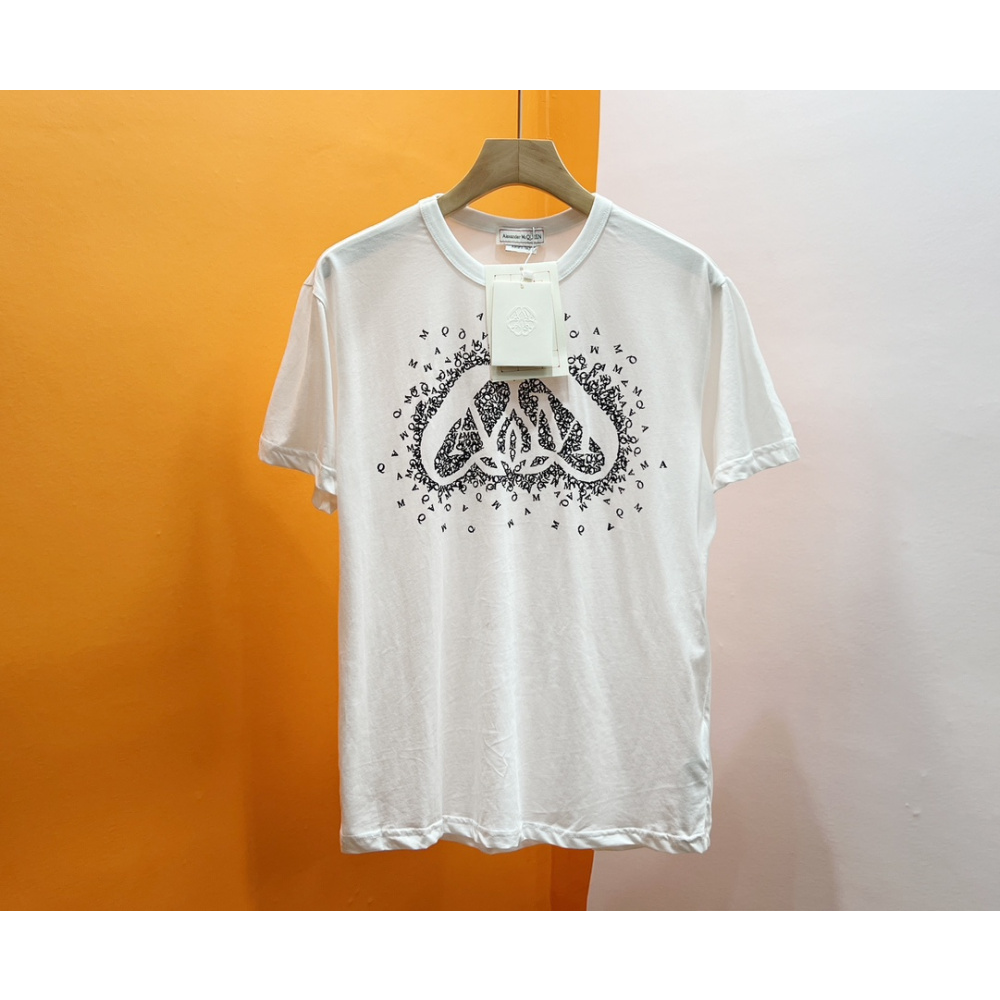 Camiseta Alexander McQueen Exploded Charm Branca