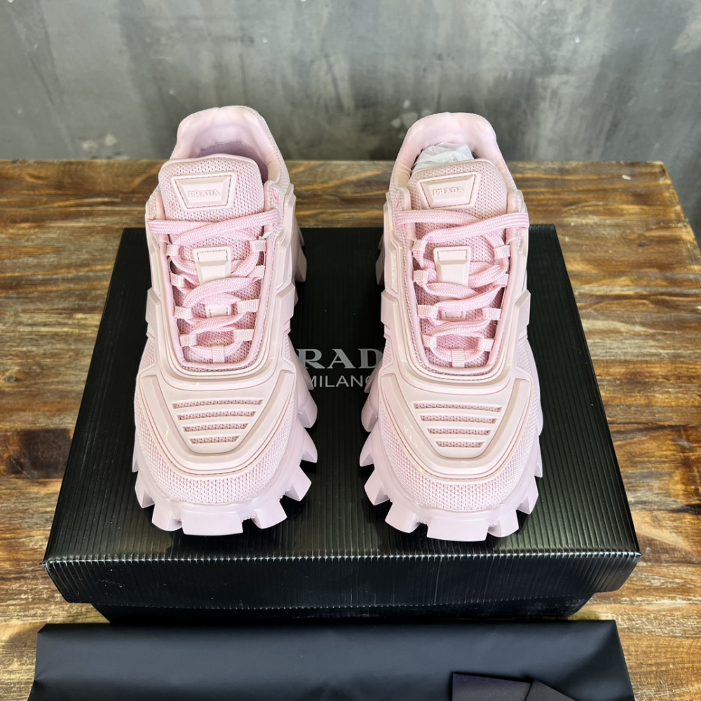 Prada Tênis Cloudbust Thunder Rosa