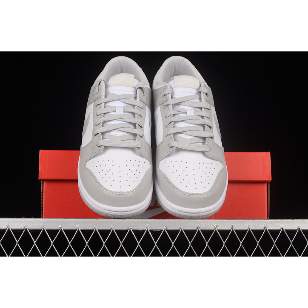 SB DUNK LOW GREY FOG WHITE/WHITE/LIGHT GREY