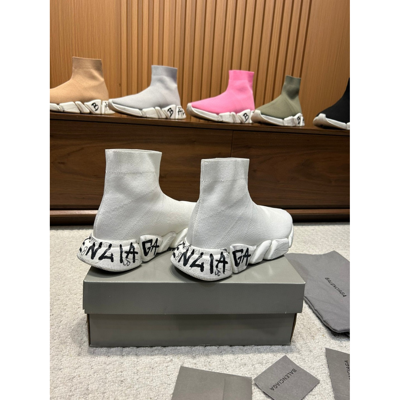 Balenciaga Speed Branco 2.0